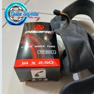 SELIS ELECTRIC BIKE INNER TYRE SIZE 14 X 2.50 SIZE 14 X 2.50 BENDED VALVE