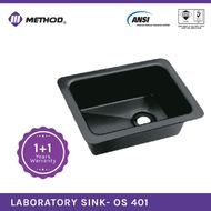 Lab Polypropylene (PP) Sink / Sinki Makmal Sekolah Sains - OS 401 -  METHOD Brand