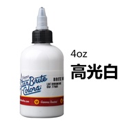 รอยสัก Yulong หูเป่ยนำเข้าจากโรงงานวัสดุสีรอยสักสีขาวมันวาวสูง4ออนซ์