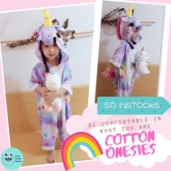 [READY STOCKS] Unicorn Cotton Animals Onesies Costumes Jumpsuit Romper Christmas Xmas parties events