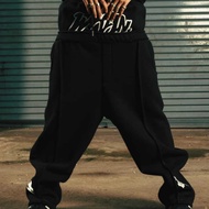 WP COMPANY - TRACKER PANTS BAGGY DOUBLE WAIST CENTER