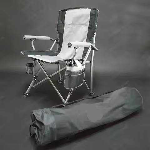 Load-bearing 150kg Folding Chair, Outdoor Beach Camping Director's Leisure Chair