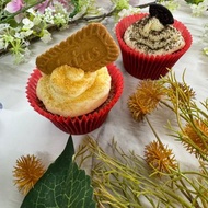 AY baker Oreo香草夾心餅乾 比利時蓮花薄脆餅杯子蛋糕