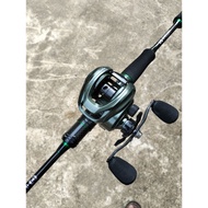 1.set carbon rod hollow & Reel Bc drg clicker