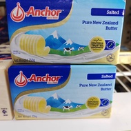 YIBAKE Anchor salted butter 250g unsalted butter 227g mentega kek kuih biskut bakery bakeri