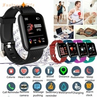 Technology 116 PLUS Color Screen Smart Watch Heart Rate Blood Pressure Waterproof Fitness Tracking Watch