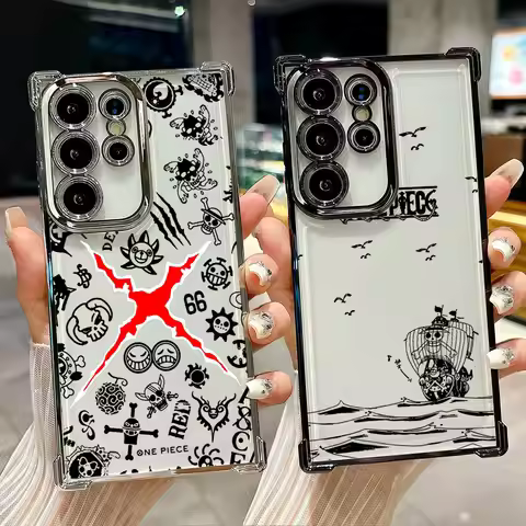 O-One Pieces Manga Coque For Galaxy S26 Ultra Phone Case For Samsung S26 S25 S24 S23 S21 Ultra S20 F