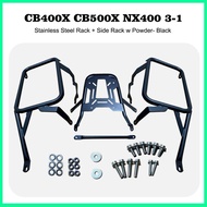 UPGRADED -CB400X CB500X NX400 RACK + SIDE PANINERS RACK