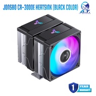 JONSBO CR-3000E Black Color Dual-Tower CPU Cooler Automatically Chane Colors Air Cooling Radiator Du