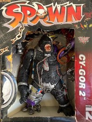 絕版 1998年 McFarlane toy toys collector's club 再生俠 SPAWN CY-GOR 2 機械金剛猩猩 FIGURE