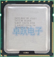 In Xeon X5687 processor (3.6GHz12MB4 coresSocket 13666.4 GTs QPI)Original Server CPU free shipping