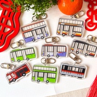 Double decker /Single decker / Fire truck / Bus keychain /Train / Unique keychain /SG♥️/ SBS / SMRT/