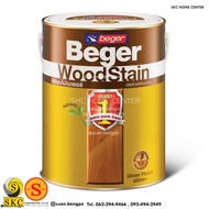 สีย้อมไม้ชนิดเงา G-1911 สีไม้โอ๊ค BEGER สีย้อมไม้ เบเยอร์ เงา OAK WOOD STAIN G 1911