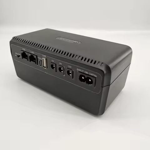 New 36W 20000mah Mini UPS LiFePO4 Battery Online DC Backup Power UPS for CCTV Camera Modem WiFi Rout