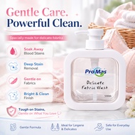 【ProMas】 Delicate Fabric Detergent 500ml - Tough on Stains Gentle on Fabrics, Ideal for Lingerie, Si