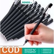 RETAIL 0.5 mm Gel Pen Full Needle Tube Premium Needle Gel Pen Quick Dry Ink ATK3017 - XOBOX