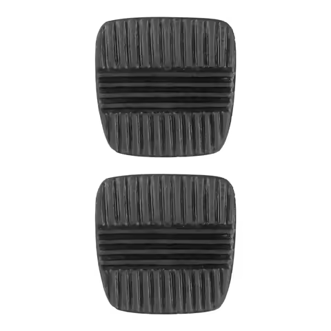 2Pcs/set Car Brake Clutch Pedal Rubber Pads Cover Black 49751-NI010 For Nissan MQ GQ For Patrol 3.2 
