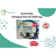 NutrinLife Omega 3 Fish Oil 1500 mg (2 x 60's)