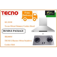 TECNO HOOD AND HOB BUNDLE PACKAGE FOR ( KA 2038 &amp; SR 288SV)