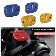 Motorcycle Accessories Front Brake Fluid Reservoir Oil Cup Cap Brake Upper Pump Cover For ZONTES 368