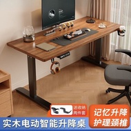 Adjustable Desk Computer Desk Liftable Office Desk Electric Desk Workbench Study Smart Solid Wood De
