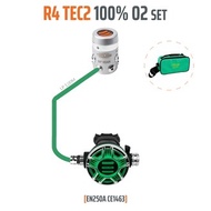 Tecline R4 TEC 2 Oxygen Regulator Set