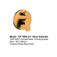 G.FERRETTI | GF 7006 211 Rose Gold Set TWO WAY Conceal Mixer