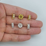 Spacer Beads 18K Beads Diamond Lace Accessories diy Wheels