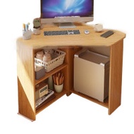 轉角電腦桌 - 67cm-北美橡木 | 家用台式電腦桌 | 角落工作台