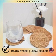 Bamboo coaster handmade coaster for coffee glass cup tea cup coaster