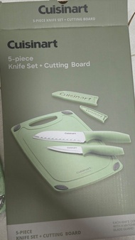 Cuisinart 5件裝刀具連砧板套裝