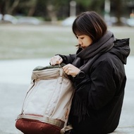 【DOUGHNUT】17吋 30L小Navigator 防潑水 後背包 行李袋-米黃 RE