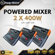 Pengadun Berkuasa 2x400W EP4, EP6, EP8 Pengadun kuasa audio pelbagai fungsi profesional Karaoke