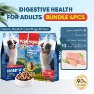 [BUNDLING 4pcs] Majes Digestive Health Dog Food Dry Food Smooths Digestion Dog Probiotic Freeze Drie
