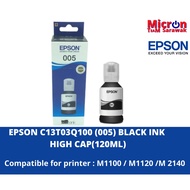 EPSON 005 (C13T03Q100) Black Ink (120ml)