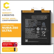 Battery For ZTE NUBIA Z60 ULTRA NX721J , Li3959T45P8h816761 | 6000 mAh (Bateri)