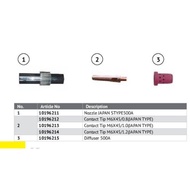 Contact Tip M8 1,2Mm 350A (10Ea) Vrpm12 Krisbow 10196214