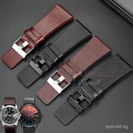 22mm 24mm 26mm 28mm 30mm 32mm Retro Genuine Leather Wrist Band for Diesel Watch Strap DZ7406 DZ7408 