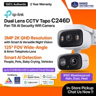 Tp-Link Tapo C246D Indoor / Outdoor Dual Lens Pan Tilt AI Security Camera