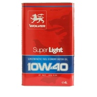 Wolver SuperLight 10W-40 SEMI SYNTHETIC ENGINE OIL