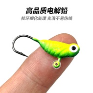 1g 2g 3g luminous micro jig head hook lure fishing micro jig head hook
