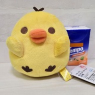 日版 豬鼻雞 可愛嘟嘴 約12cm 中Size 公仔 毛公仔 鬆弛熊 Rilakkuma Kiiroitori 拉拉熊 鼻窿雞 黃色小雞 小黃雞 San-X JAIA 景品