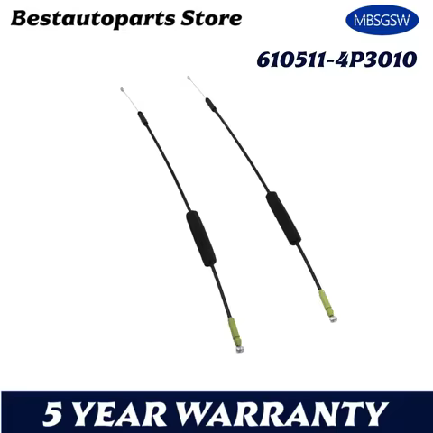 2PC Front LH RH Front rear door For Jac T6 T8 Pickup Door Inner Handle Cable Door Opening Cable 6105