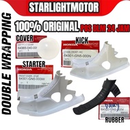 KICK/ STARTER KEPOK PUTIH 100% ORIGINAL EX5 DREAM COMBO 3 ITEM LEG SHIELD KEPAK PUTIH ACCESSORIES EX