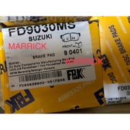 Suzuki ERV brake pad front FBK