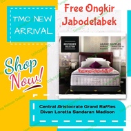 Central Grand Raffles Set Kasur Spring Bed Sandaran Toskana 180 x 200