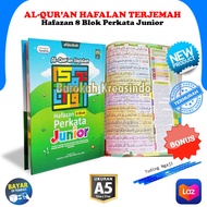 Mushaf Al quran Hafalan Mudah Alquran Terjemah Hafazan Tanafus Junior 8 Blok Perkata Quran Hafiz Terjemahan Tajwid Warna Rasm Utsmani Ukuran Sedang A5