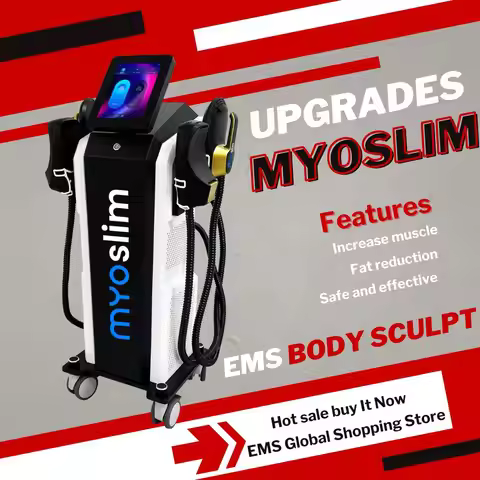 MYOslim Upgrades 6500w NEO Slimming New Star Fat Burning Muscle EMS Electromagnetic Stimulation Shap