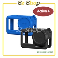 DJI Action 4/3 Silicone Case+Lanyard+Lens Cap Action 4/3 Protective Case Action 4/3 Silicone Case
