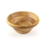 |巧木| 木製凹底沙拉碗II/木碗/湯碗/餐碗/凹底碗/橡膠木